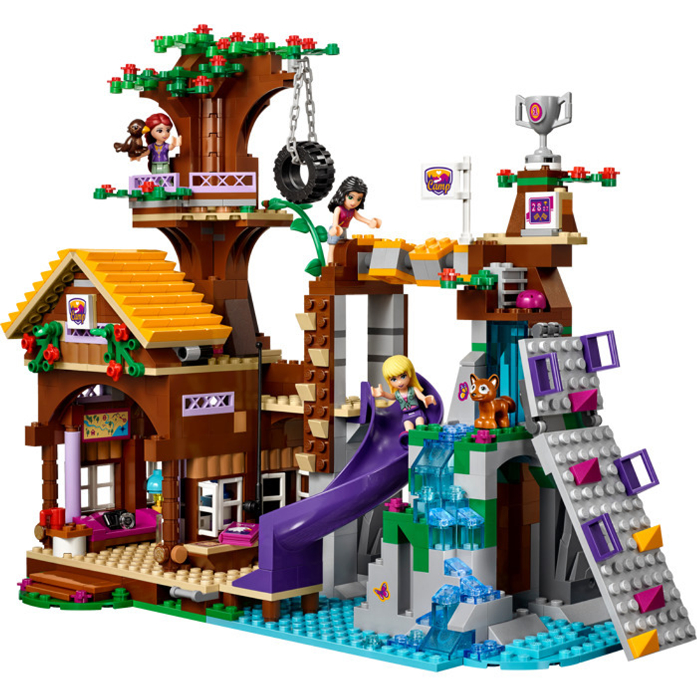 LEGO Friends: Спортивный лагерь: Дом на дереве 41122 - купить по выгодной  цене | Интернет-магазин «Vsetovary.kz»