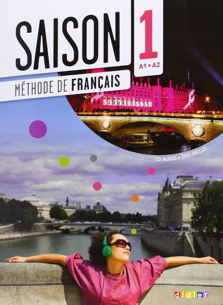 Saison: Livre De L&#39;eleve (A1-a2) + CD + DVD (French Edition)