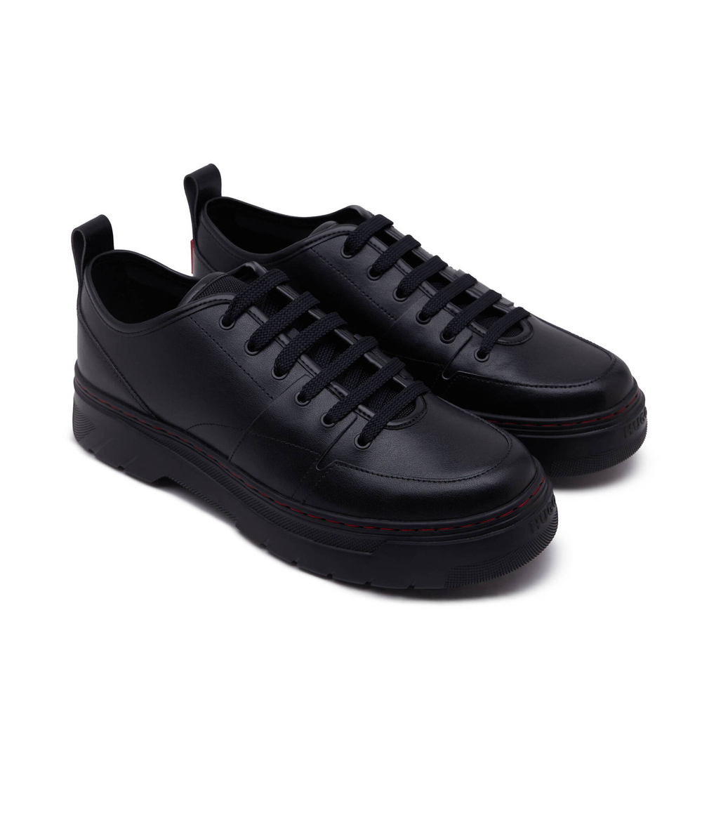 Кожаные оксфорды urian HUGO - черный(50512786)