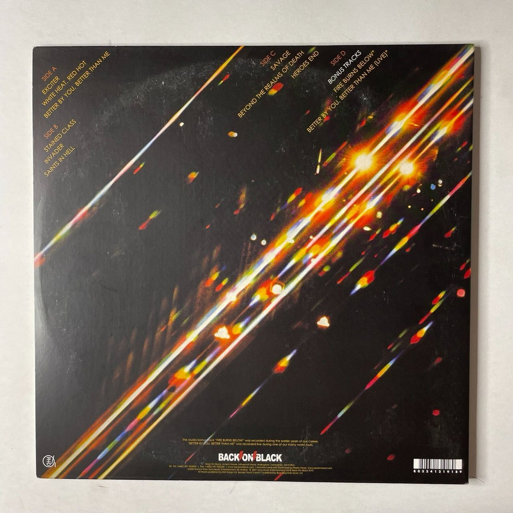 Винтажная виниловая пластинка LP Judas Priest Stained Class (UK 2010)