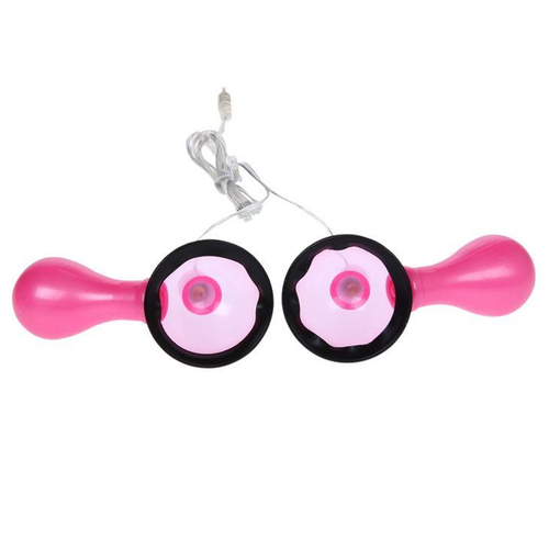 Присоски-вибромассажеры для сосков Baile BI-035012-0101 с пультом