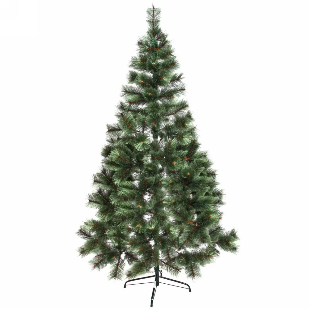 Ёлка «Пушистая красавица» 210 см, леска (280 веток) (без заводской упаковки)