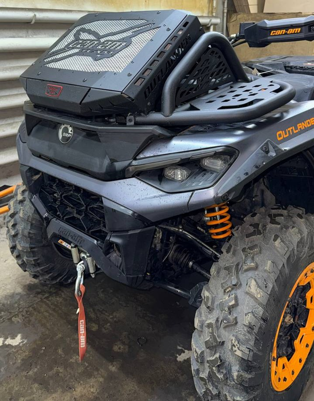 Вынос радиатора BRP Outlander G3