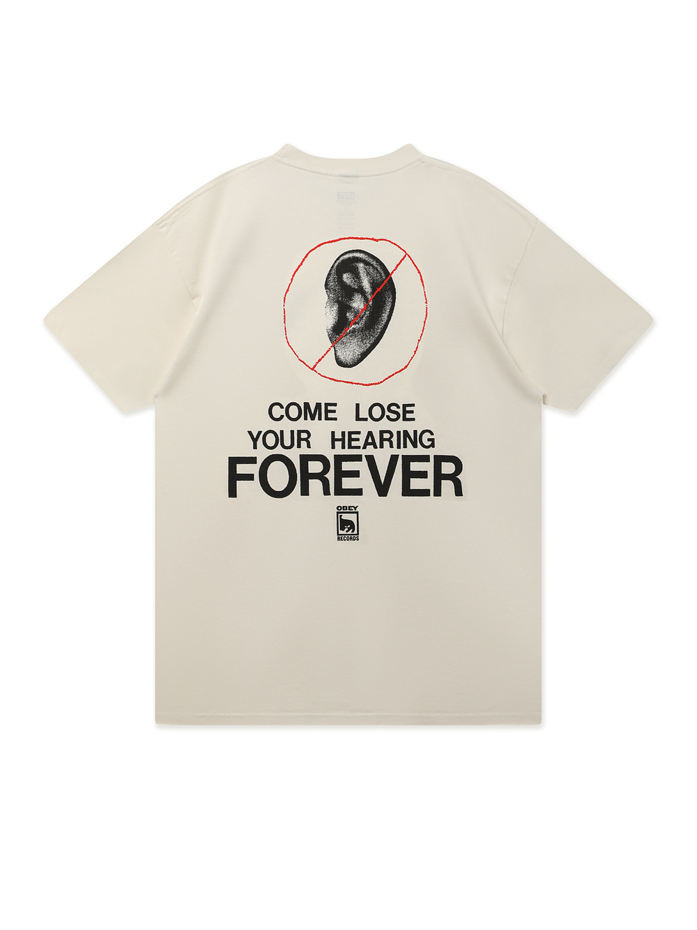 Мужская Футболка Obey Come Lose Your Hearing