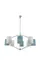 Люстра FR5208PL-08CH Янг / Yang E14x8 Freya fr5208pl-08ch