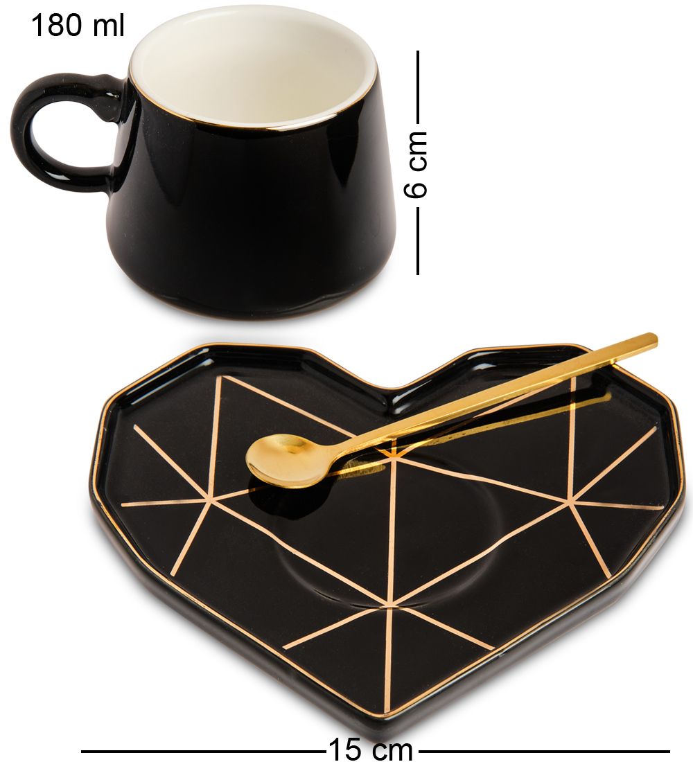 MUG-406/4 Чайная пара «Сладкие чувства»