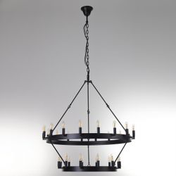 Citilux Смитсон CL470230 Люстра замковая подвесная Чёрная