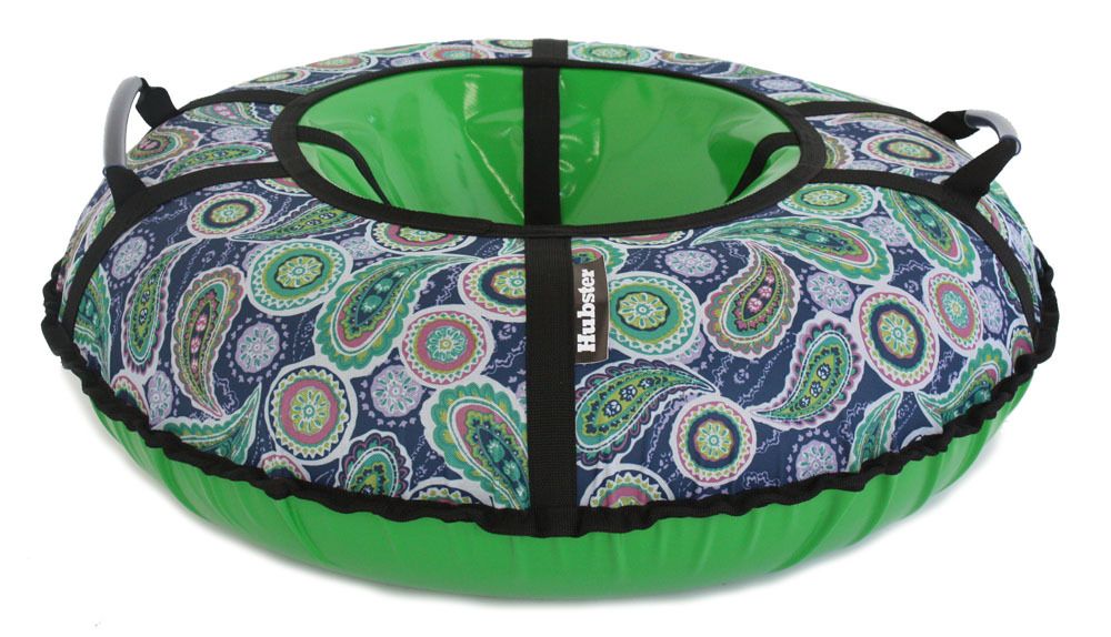 Тюбинг Hubster Фьюжн Пейсли, зеленый
