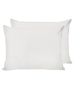 Наволочка комплект 2шт бязь Сказка "White" 40x60 см на молнии