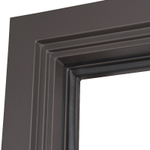 Стальная дверь Норильск с зеркалом (терморазрыв 3к)