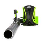 Аккумуляторный ранцевый воздуходув Greenworks GD60BPB,2402307, 60v, без АКБ и ЗУ