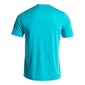 Мужская теннисная футболка Joma Combi Short Sleeve - turquoise