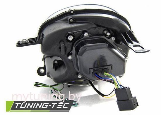 Передние фары Tube Light для Mini Countryman R60 (10-14) Black XENON