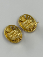 Клипсы с красной эмалью Berebi