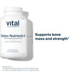 Vital Nutrients, Osteo-Nutrients II с витамином K2-7, 240 вегетарианских капсул