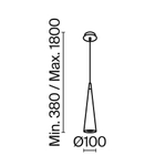 Подвесной светильник Maytoni P318-PL-01-W