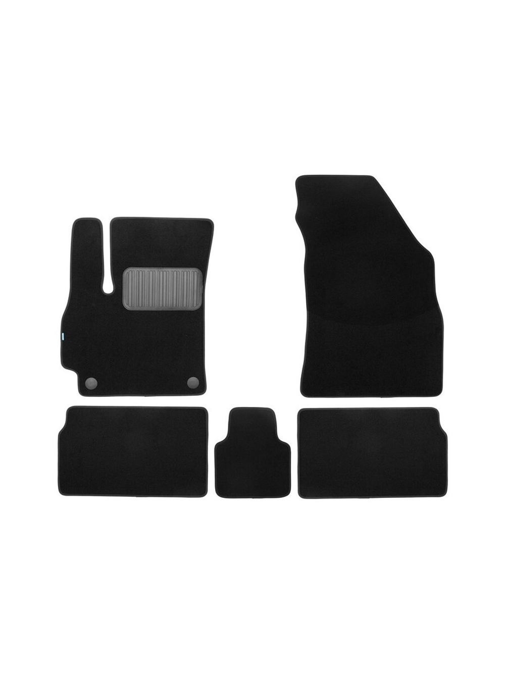 Коврики в салон  OMODA C5 (T19C) 2022- внедорожник 5 дв., 5шт (текстиль) арт.KLEVER0512000122110KH