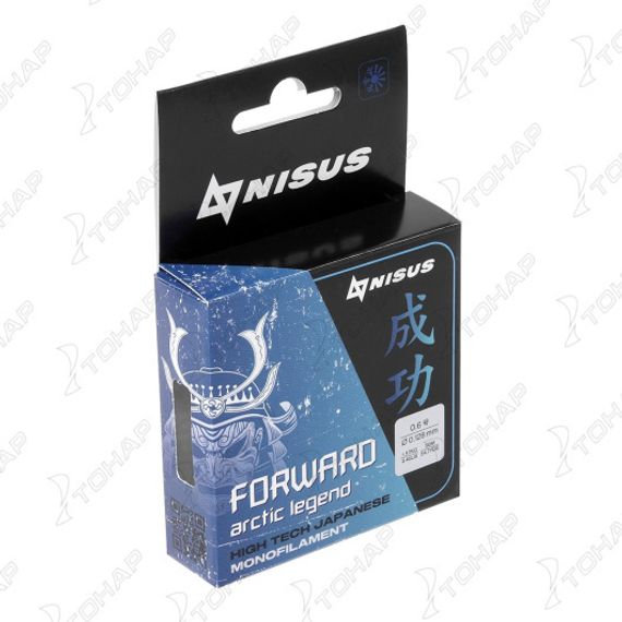 Леска FORWARD ARCTIC LEGEND 0,128mm/50m Nylon Transparen (N-FAG-0.128-50) Nisus