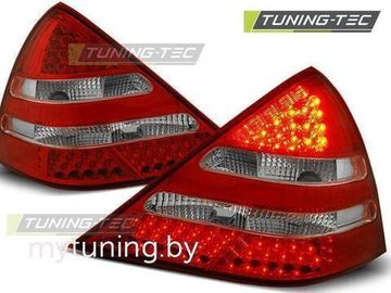 Задние фонари red white led v1 для Mercedes SLK R170