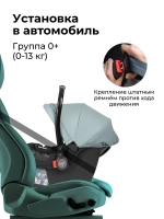 Автокресло детское к коляске Aimile KS-2150 (Atlantis PU)