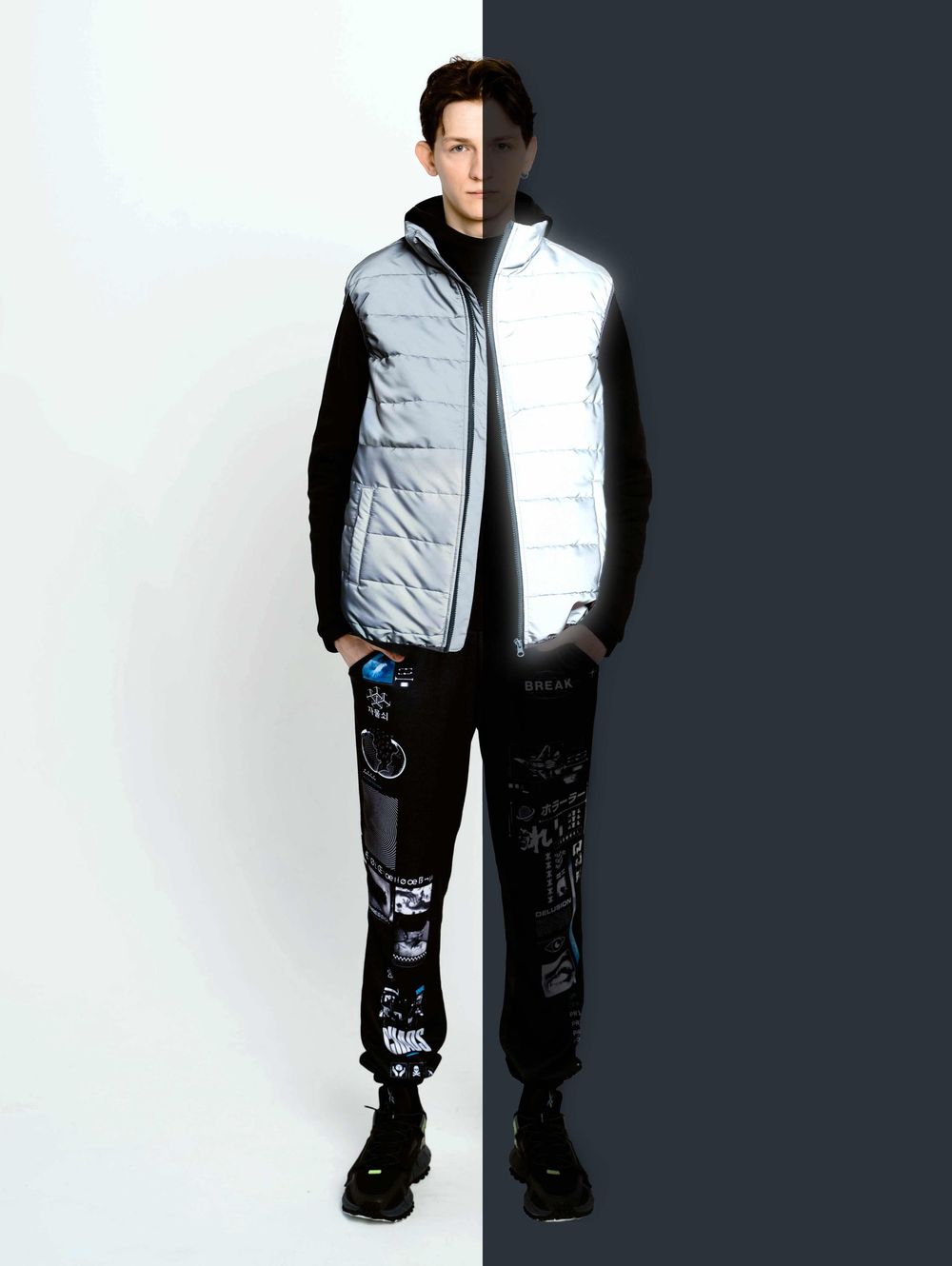 Жилет Гидроплан Reflective Светоотражающий Унисекс