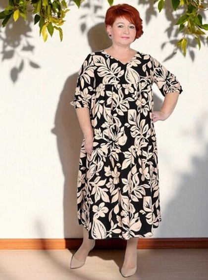 Платье из штапеля Ирма