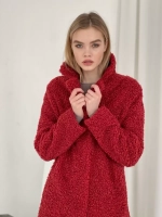 Шуба искусственная тедди чебурашка, SilverFox (арт. S2213-201)
