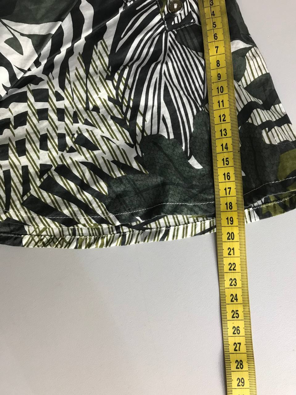 Блузка Калинка для летнего образа, визуально на 46 размер