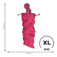 Розовый мешочек для хранения игрушек Satisfyer Treasure Bag XL