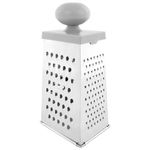 Терка 4 грани 23х11х8,5 см, белая жесть, САМАЯ УДОБНАЯ РУЧКА, BOOMHOUSE (БумХаус), 701857