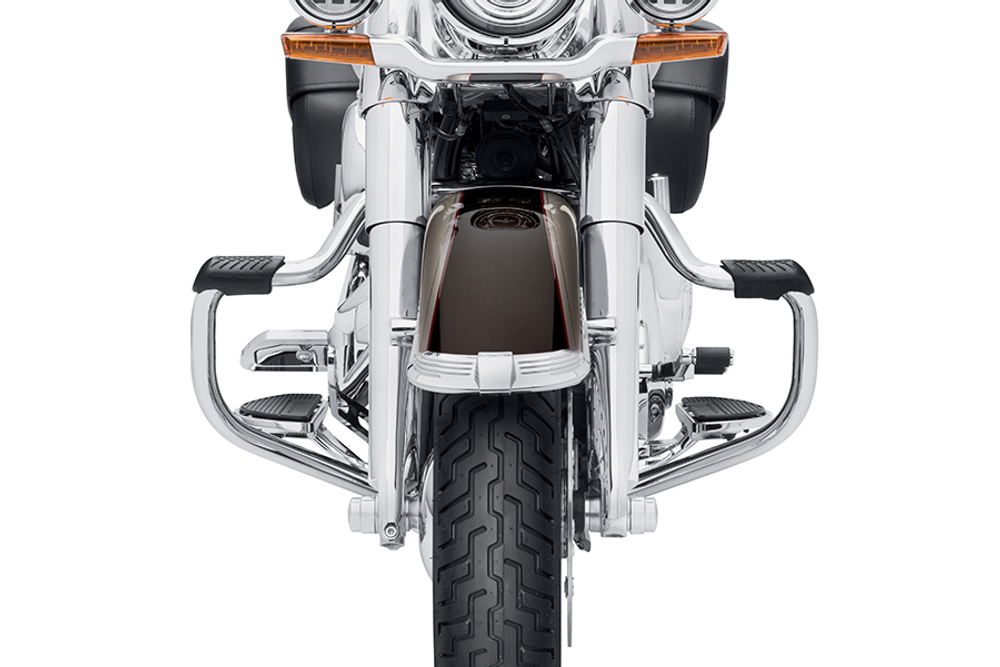 ДУГА ЗАЩИТЫ ДВС С ПОДНОЖКАМИ ХРОМ SOFTAIL 49000140