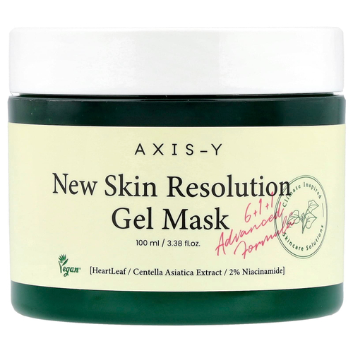 Axis-Y, New Skin Resolution Gel Beauty Mask, 100 мл (3,38 жидк. Унции)