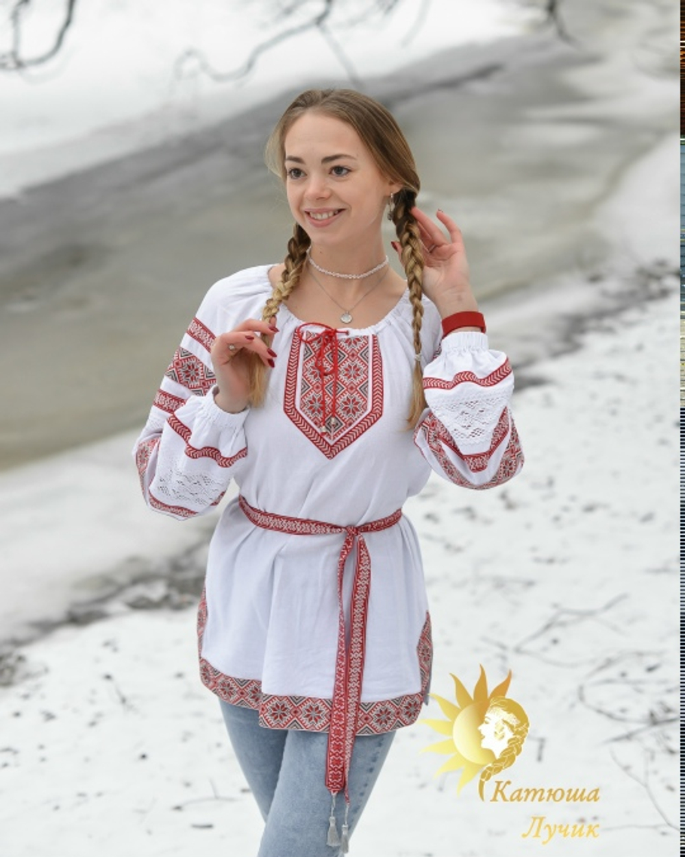 Рубашка Лебедь
