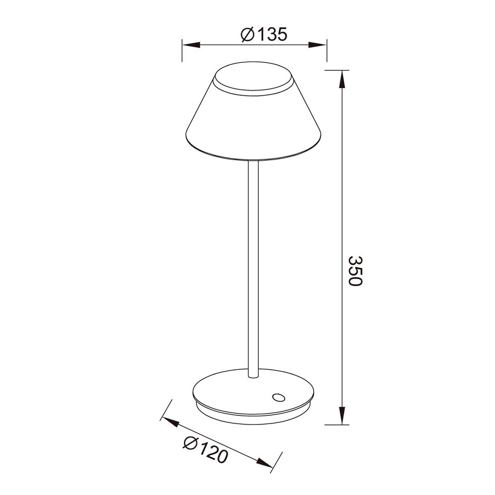 7988 Переносной уличный светильник K5