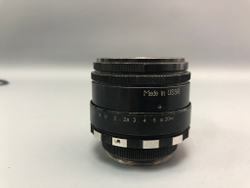 Объектив Helios-44-2 царапины линзы + внутри ворсинка