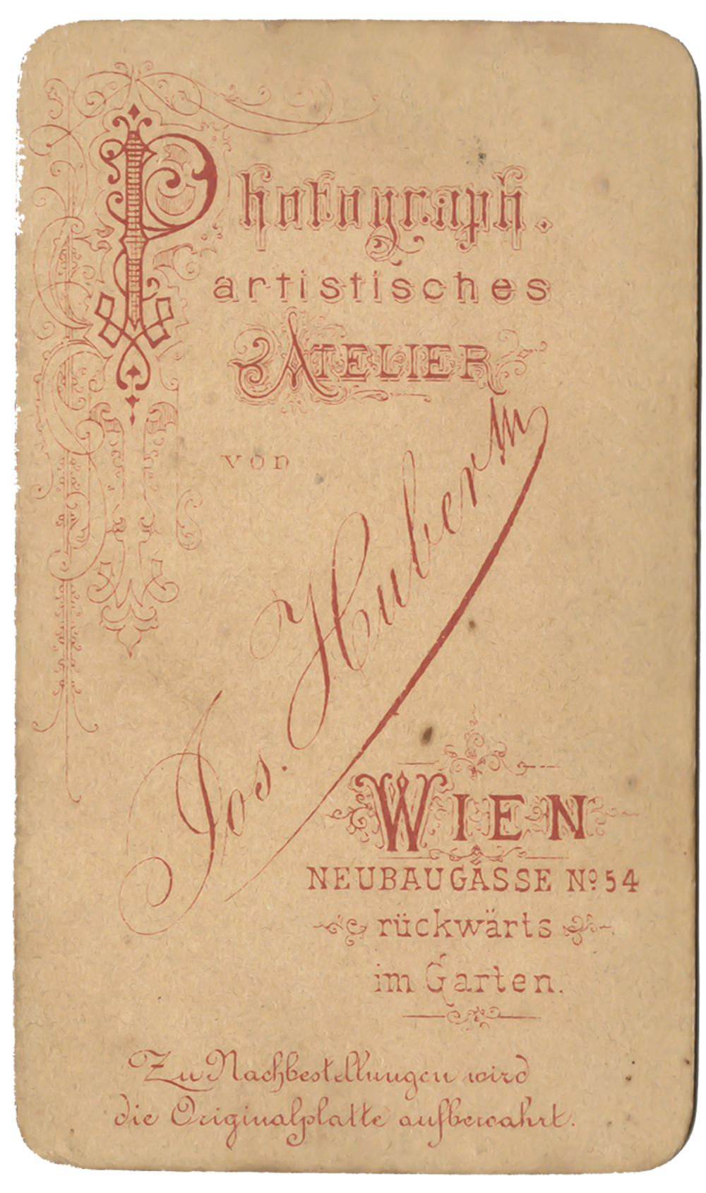 Студийные ретро-портреты. XIX в. Вена. 11х7 см.  1890 г