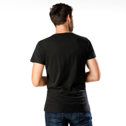 Мужское теннисное поло Quiet Please New York T-Shirt Men - Black, Multicoloured