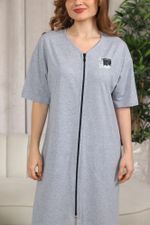 Халат Эва Виотекс СЕРЫЙ