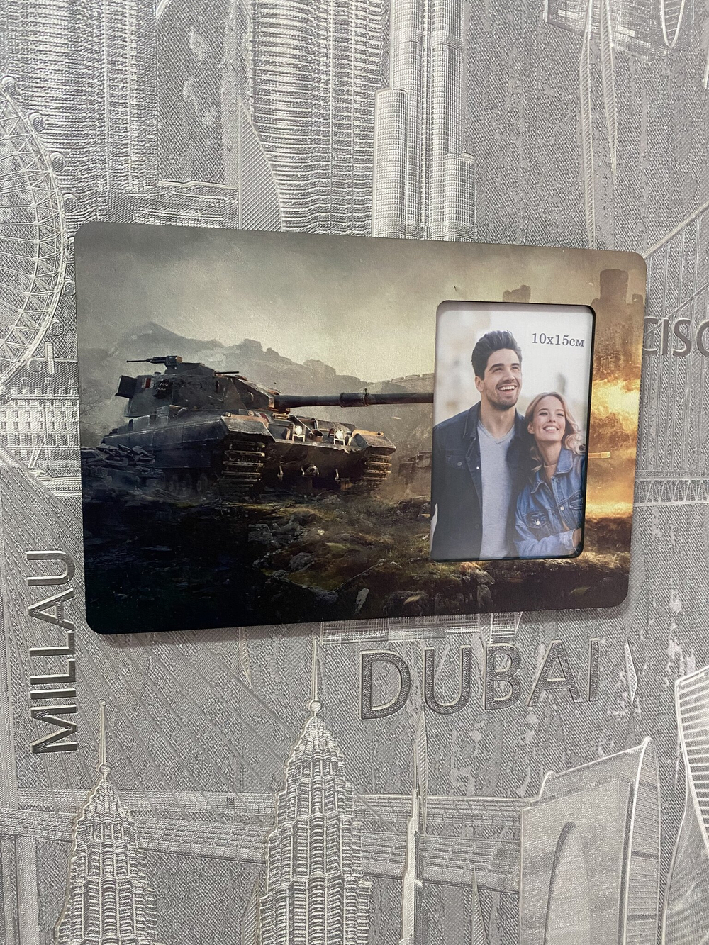 фоторамка с танком