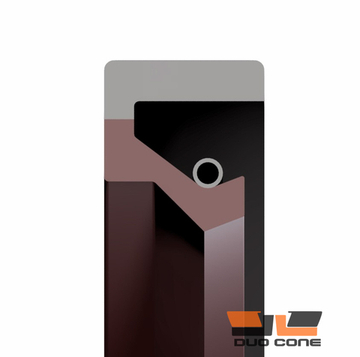 Армированная манжета УМ-73 (290x324x16) NBR85 с пружиной