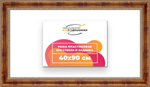 Рама 40x90 для картин и фотографий
