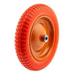 Колесо литое бескамерное полиуретановое 350мм d16 Palisad