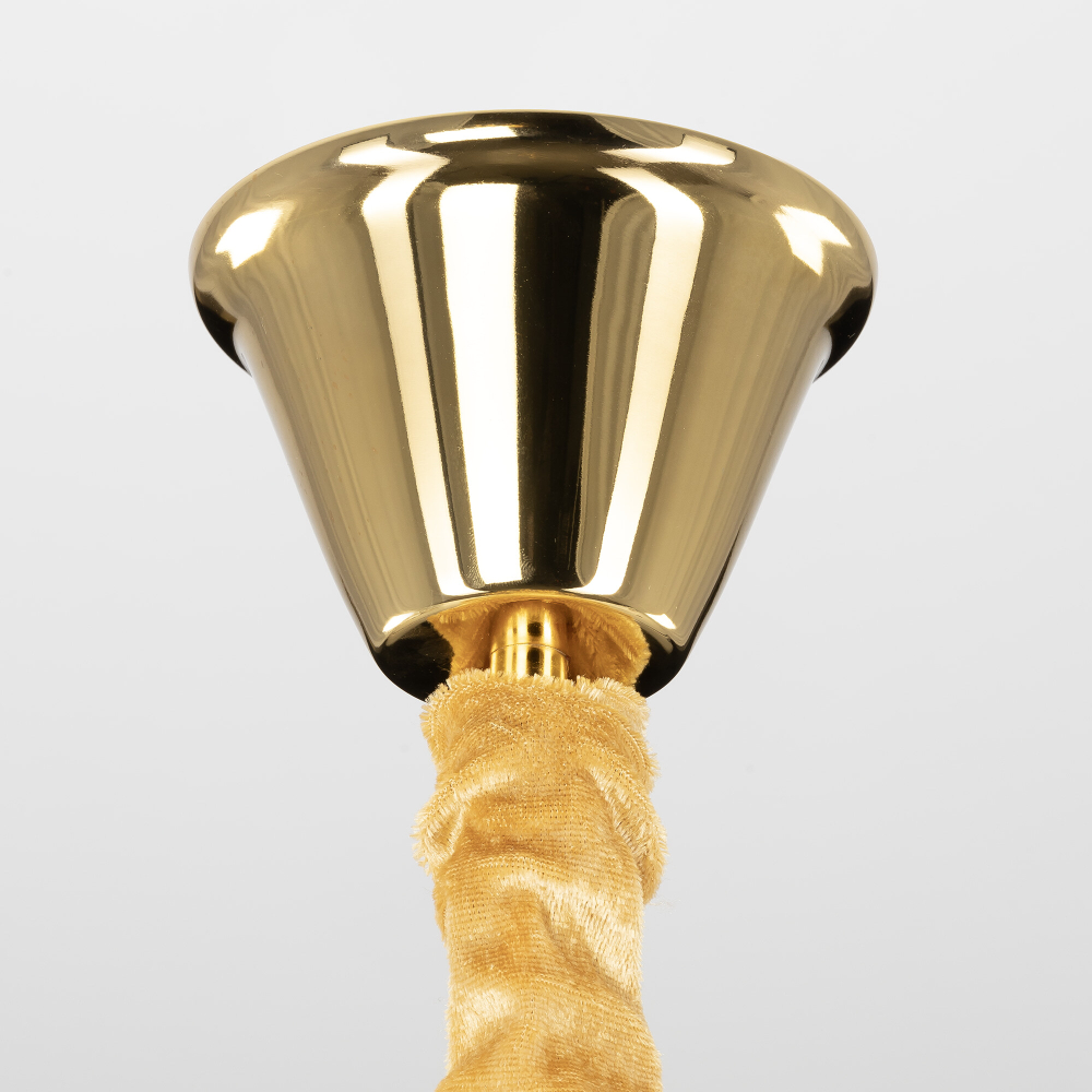 Citilux RITZ CL310062 Люстра хрустальная подвесная Золото