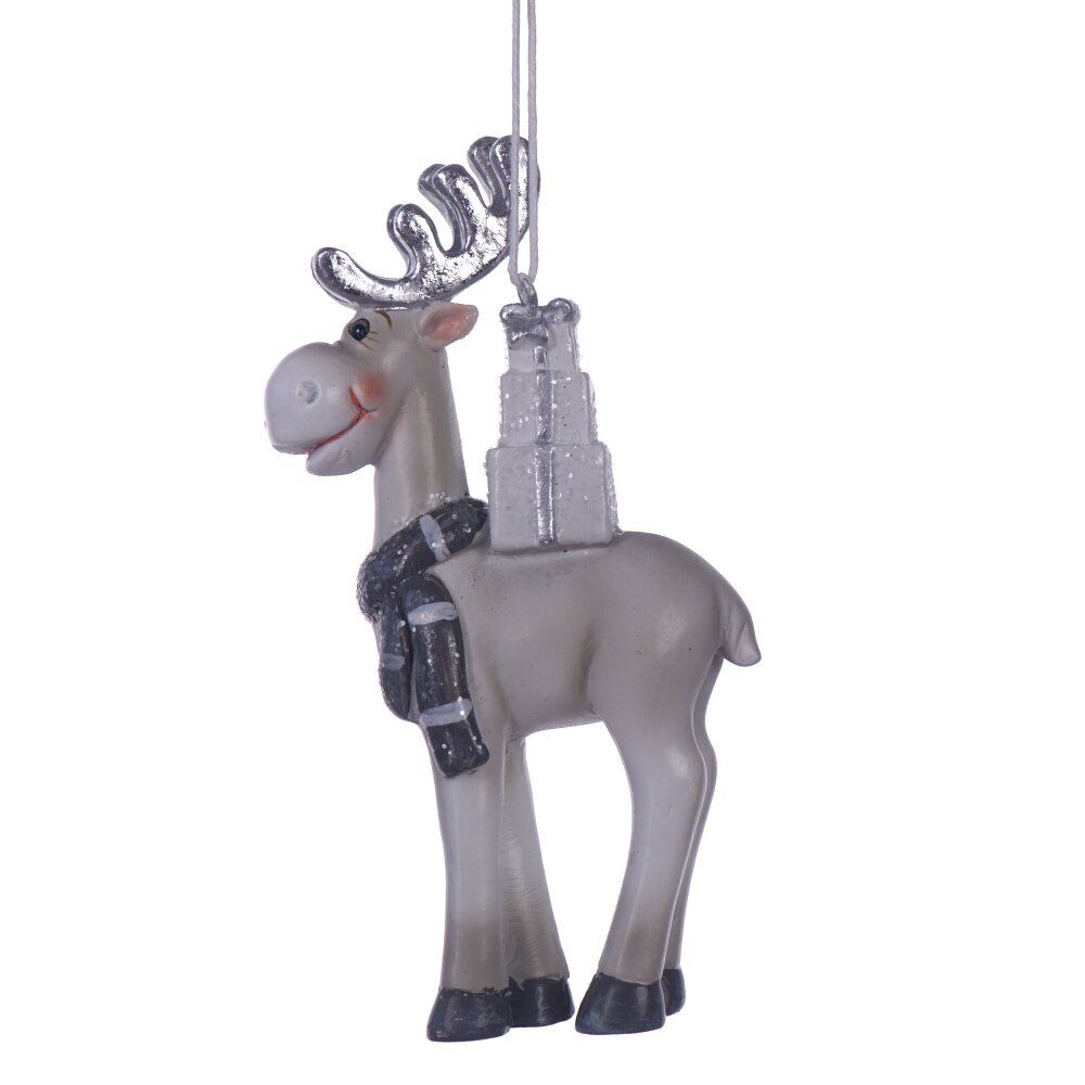 GAEM Фигурка декоративная подвесная "Олень", L5,5 W2,5 H11 см, 2в.
