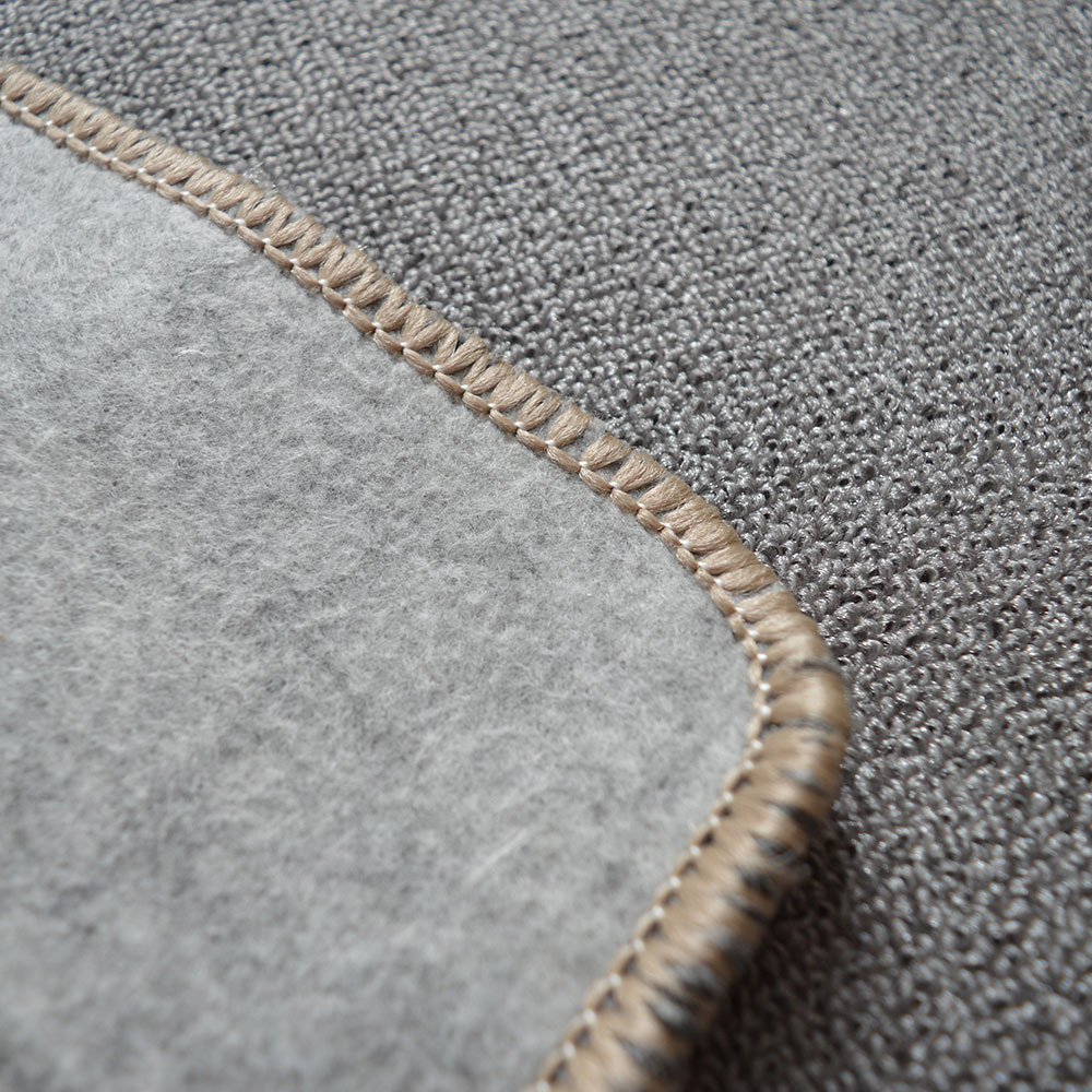 Коврик 50*80см Люксор Люкс Принт ворс 3мм, серый (ассорти)