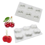 Силиконовая форма "Вишня двойная" MCM-108, Китай