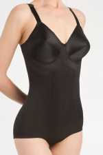 Корсетное боди средней степени коррекции (Размер: 34DD) (Цвет: бежевый)