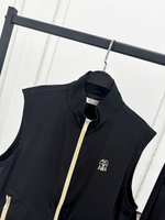 Спортивный костюм тройка Brunello Cucinelli черный