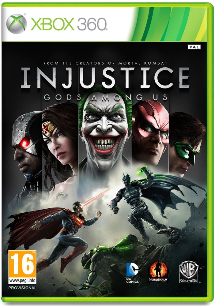 Injustice Gods Among Us Xbox 360 БУ