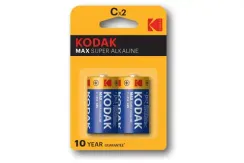 Батарейка Kodak C MAX упаковка 2 штуки 38551